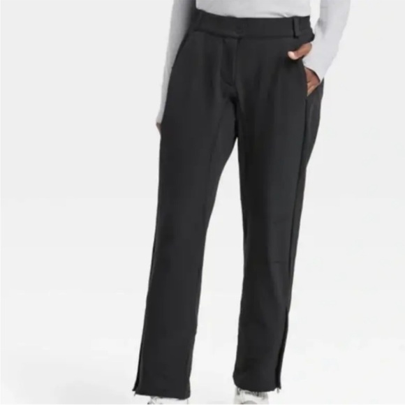 all in motion Pants - Cold Weather Warm Hybrid Pants SMALL ~ All in Motion Black